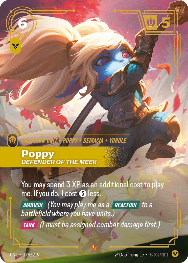 Poppy - Defender of the Meek