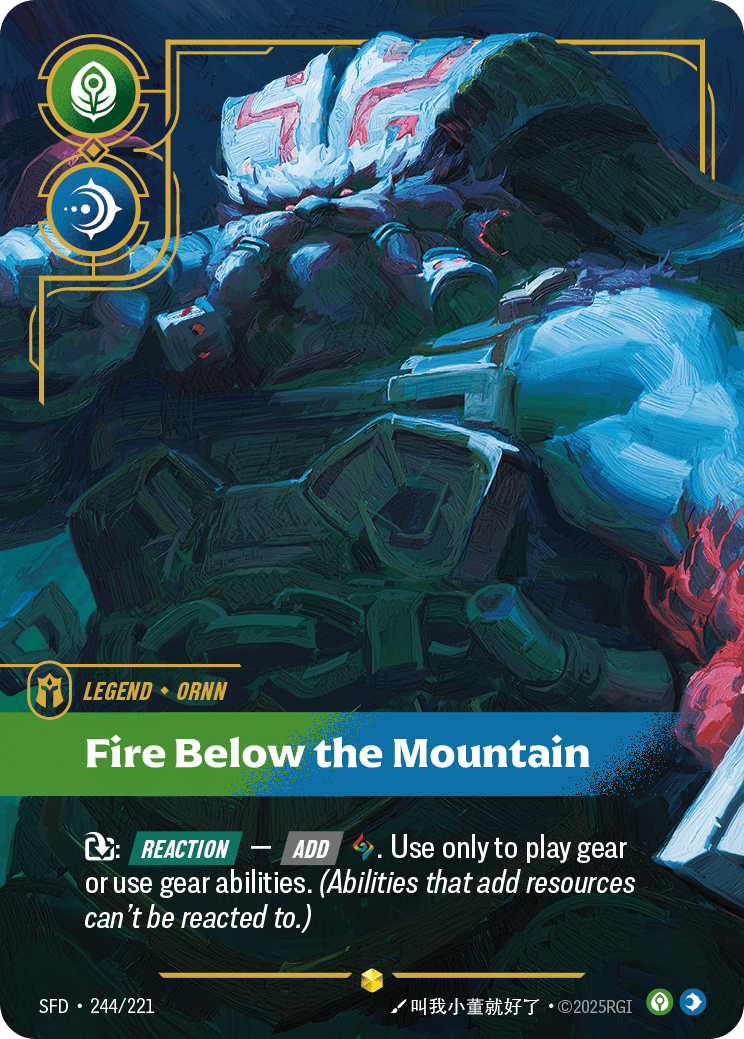 Ornn - Fire Below the Mountain (Overnumbered)