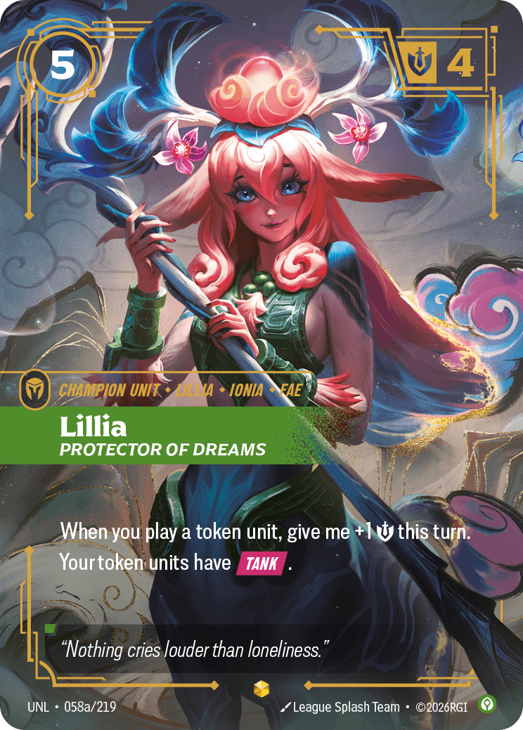 Lillia - Protector of Dreams (Alternate Art)