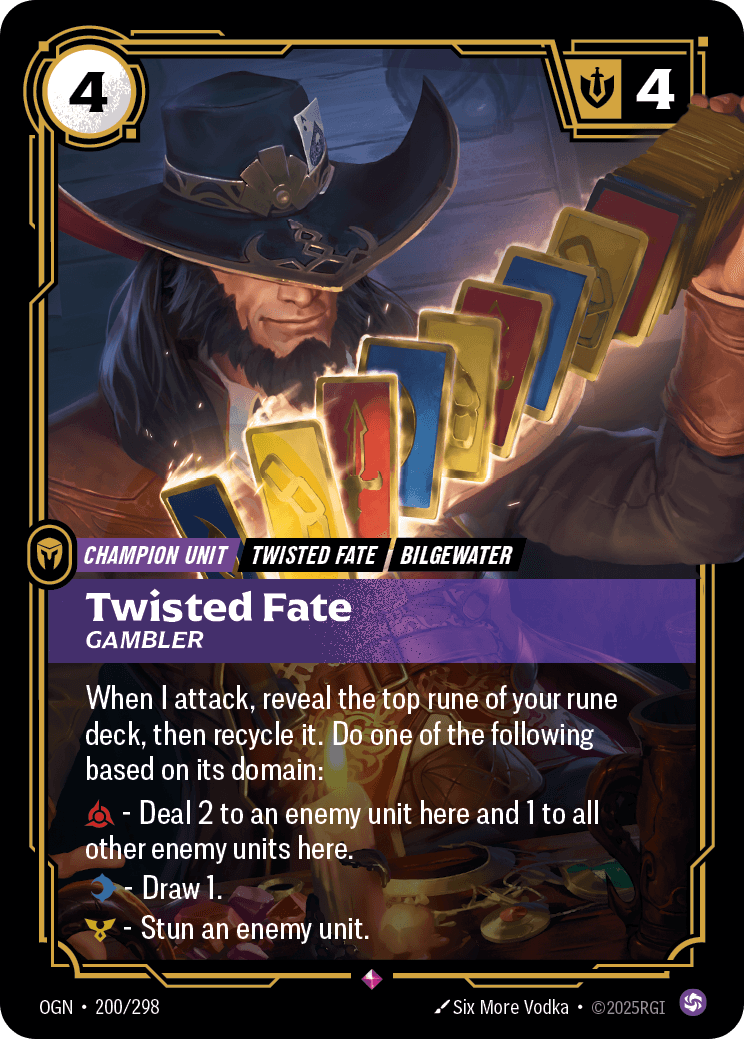 Twisted Fate - Gambler