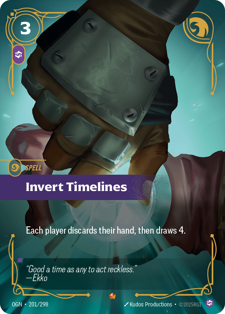 Invert Timelines