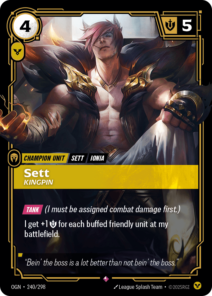 Sett - Kingpin