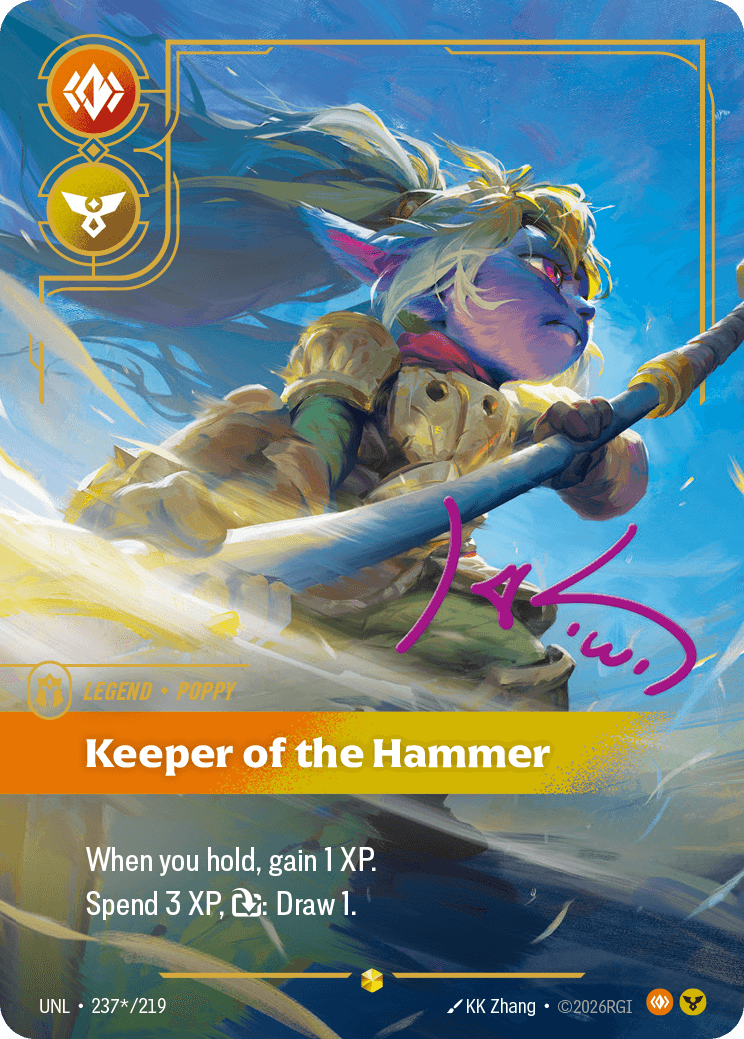 Poppy - Keeper of the Hammer (Signature)