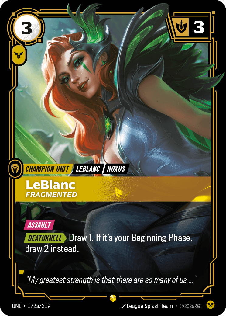 LeBlanc - Fragmented (Alternate Art)