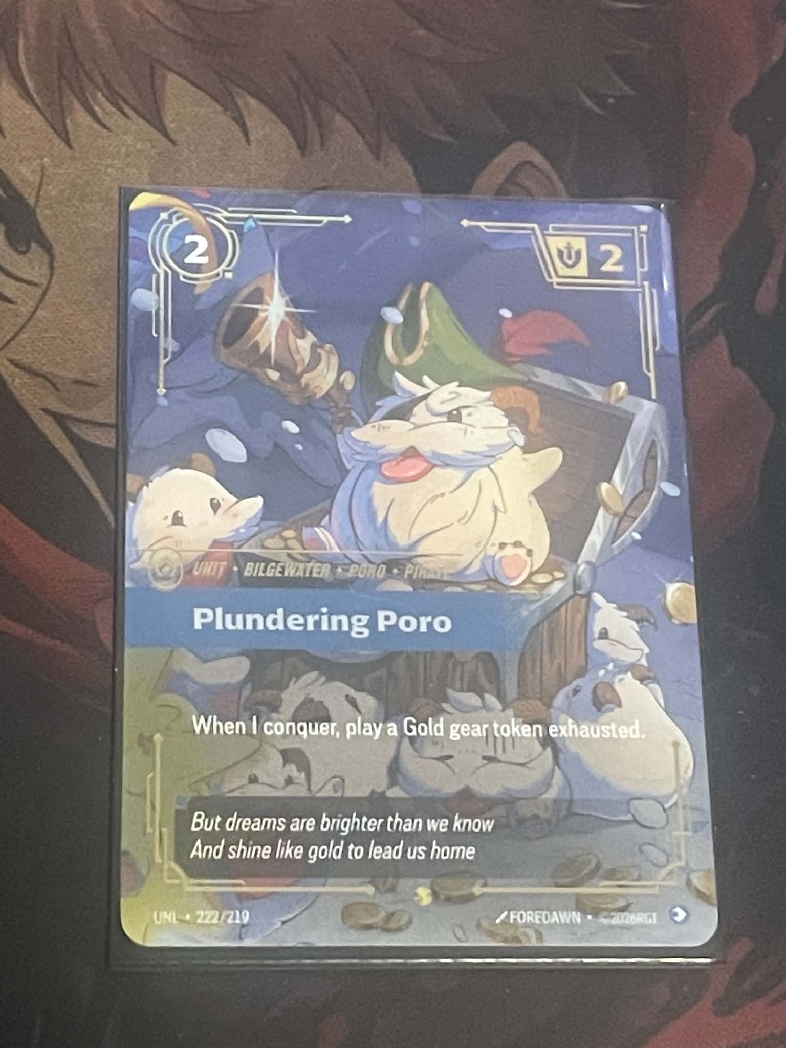 Plundering Poro (Overnumbered)