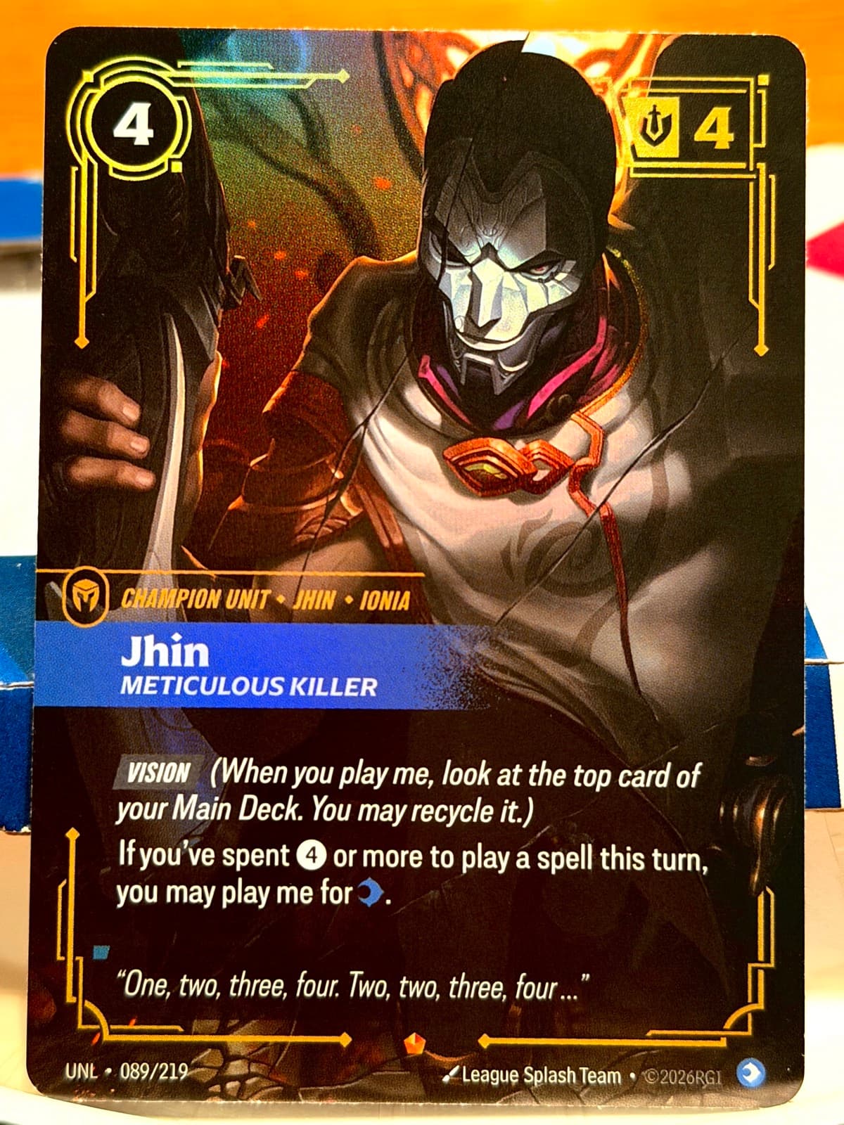 Jhin - Meticulous Killer